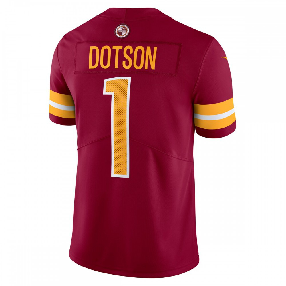 Jahan Dotson Washington Commanders Nike Vapor Untouchable Limited Jersey - Burgundy-GridironStore